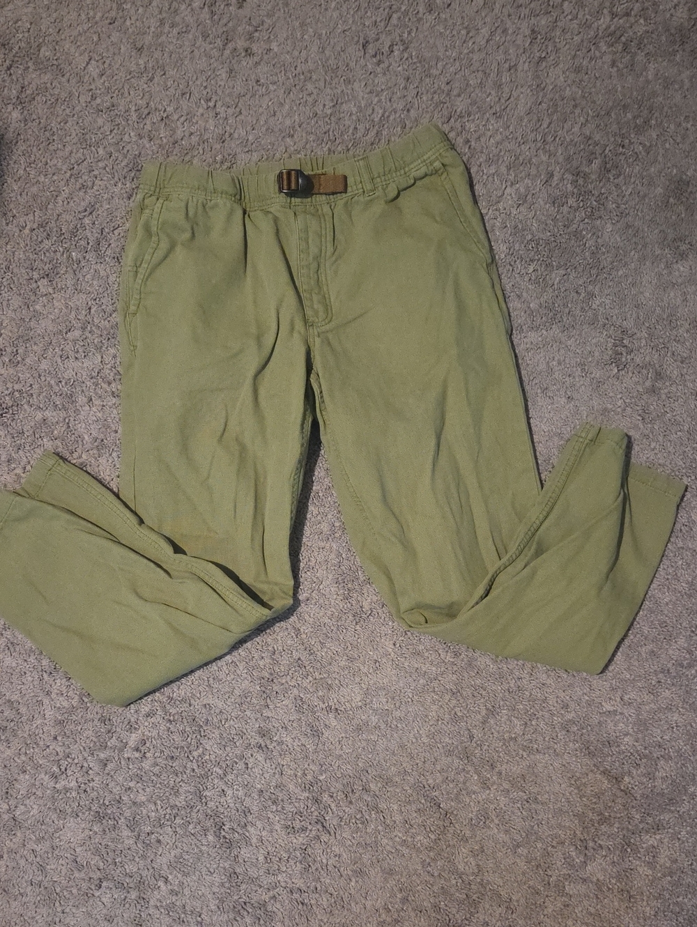Vans Olive Green Drawstring Chinos